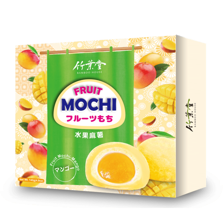 竹葉堂- フルーツ大福(マンゴー) 150g
