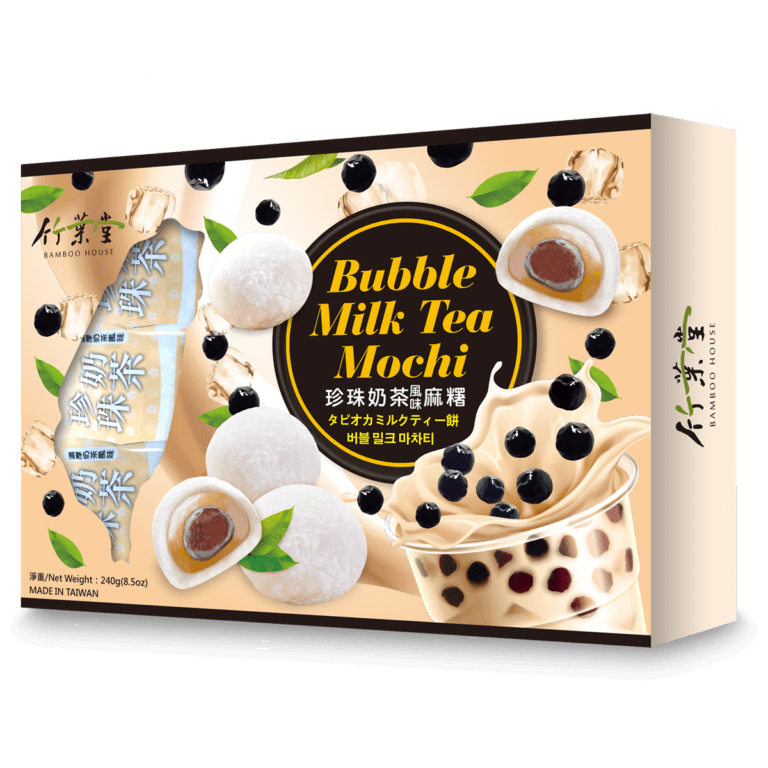 竹葉堂- タピオカミルクティー風味大福 (箱入り) 240g