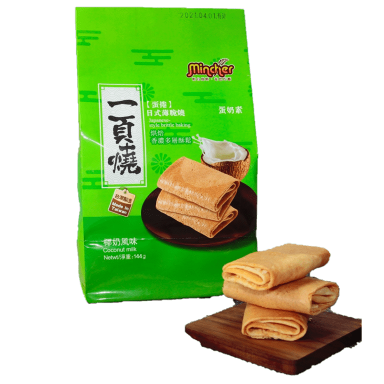 明奇- 一頁焼き ココナッツミルク味 144g