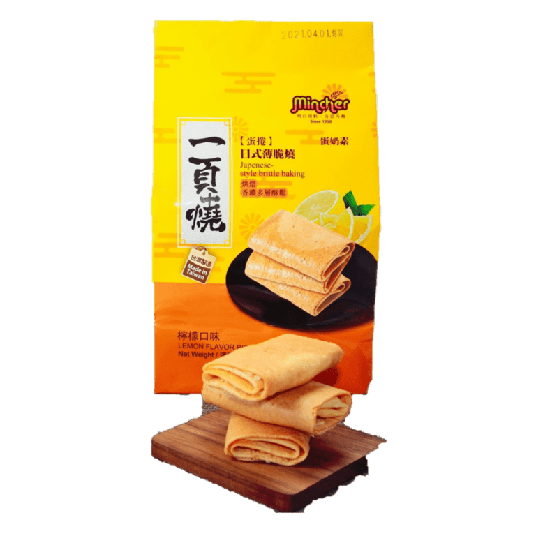 明奇- 一頁焼き レモンチョコ味 144g