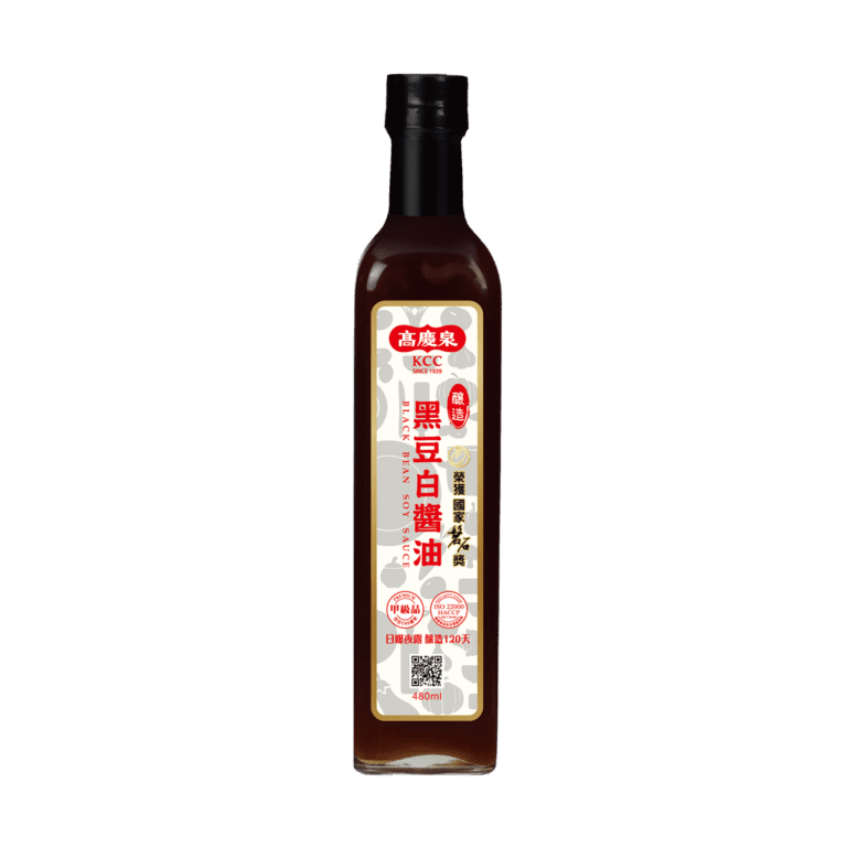 高慶泉- 特選白醤油（黒豆仕込み） 480ml