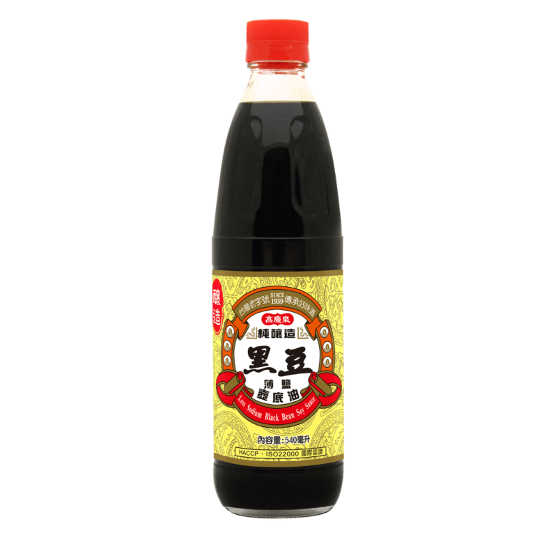 高慶泉- 薄塩黒豆壺底醤油 540ml