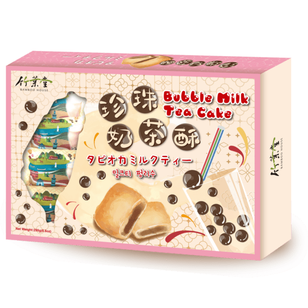 Bamboo House - Bubble Milk Tea Pineapple Cake