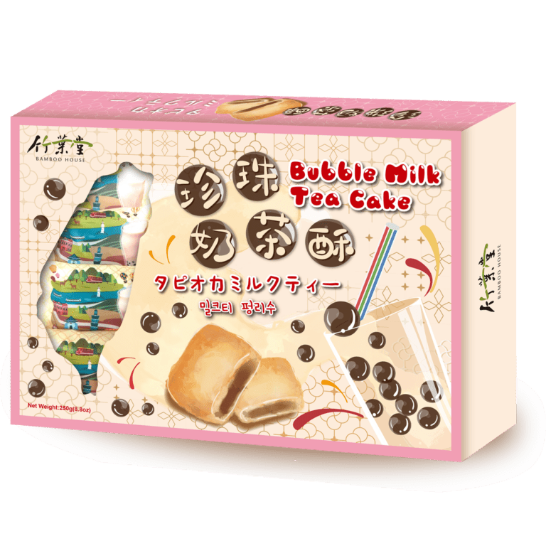 竹葉堂- タピオカミルクティー風味パインケーキ 250g