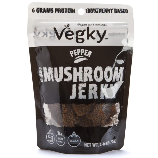 Vegky-  Mushroom Jerky (Pepper)