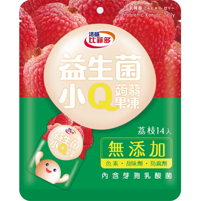 比菲多- 乳酸菌ミニQゼリー（ライチ） 280g