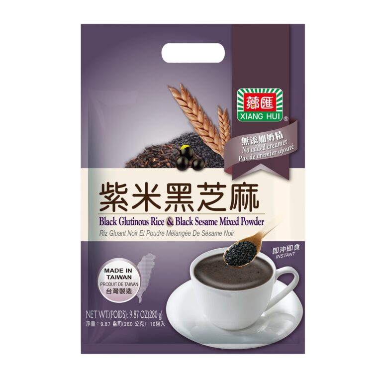 Xiang Hui- Black Glutinous Rice & Black Sesame Mixed Powder 28g*10