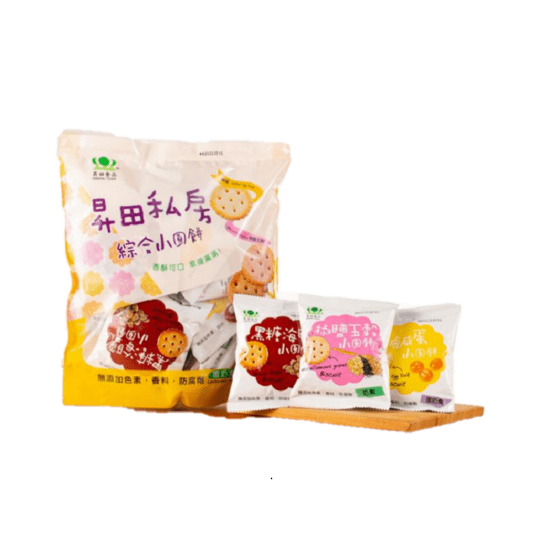 昇田- 塩卵&胡椒穀物&黒糖ミックスクラッカー 225g