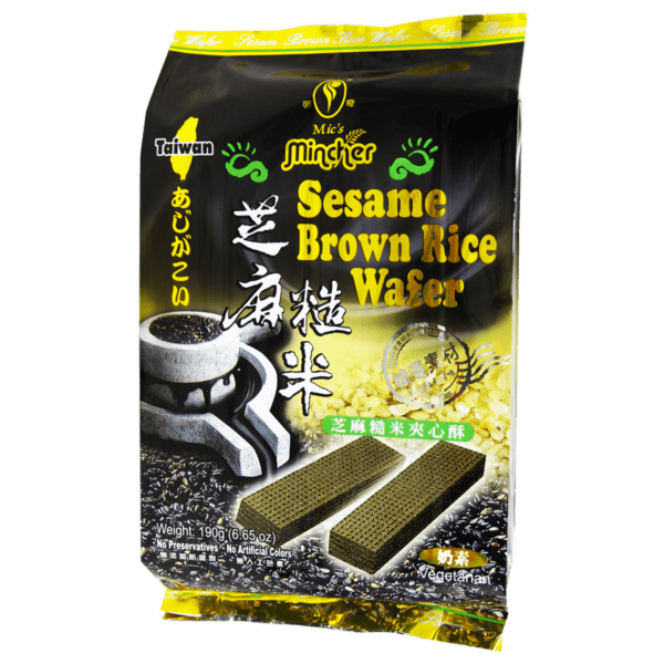 Mincher- Sesame Brown Rice Wafer