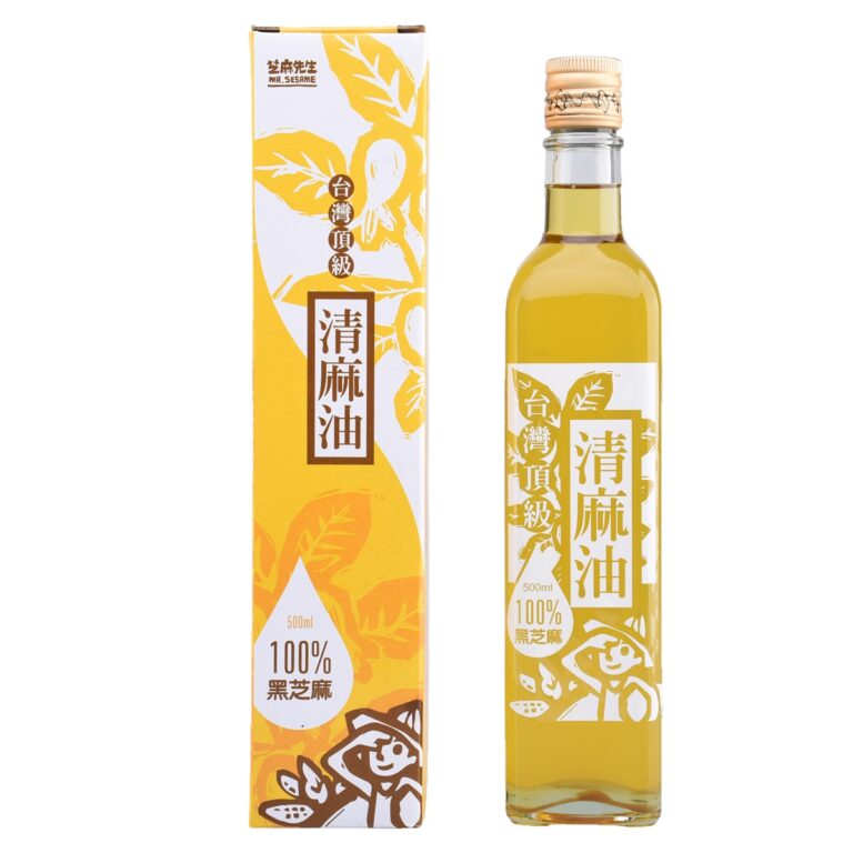 芝麻先生- 台湾プレミアム 黒ごまクリアオイル 500ml
