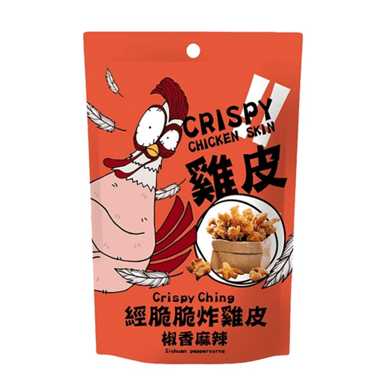 経脆脆- サクサク鶏皮（四川花椒麻辣） 30g