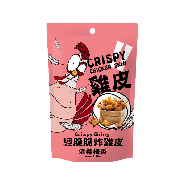Crispy Ching- Crispy Chicken skin (Lemon & Plum)