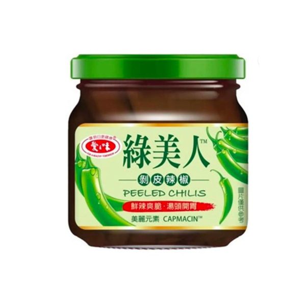 愛之味- 綠美人剝皮辣椒