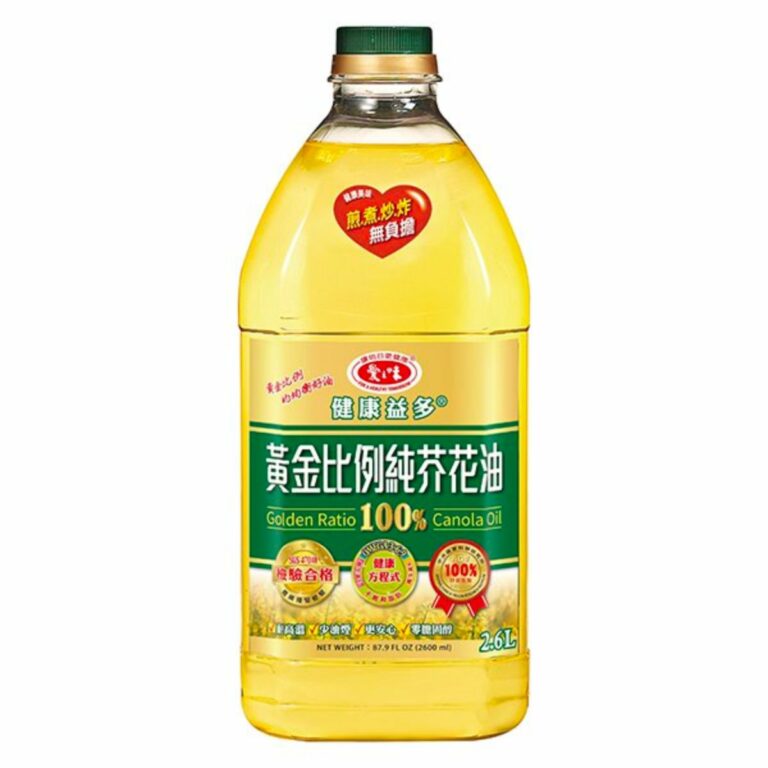 愛之味- 黄金比率純正キャノーラオイル 2.6l