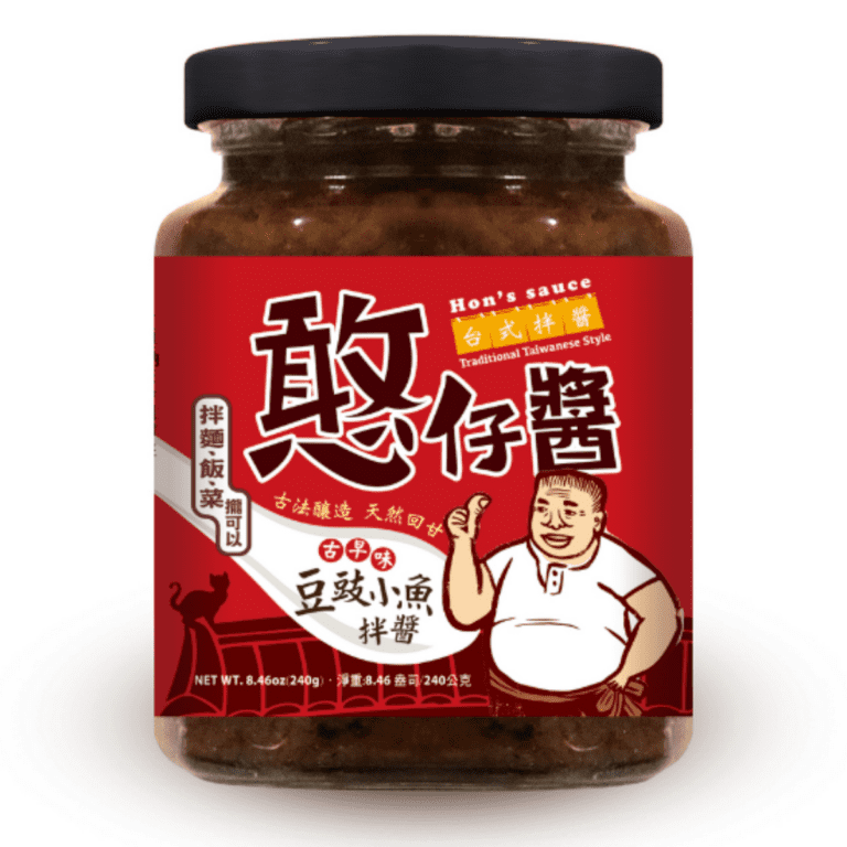 憨仔- 拌醬-古早味豆豉小魚拌醬