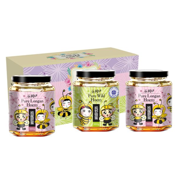 Jheng Chun- Pure honey 3 into gift box