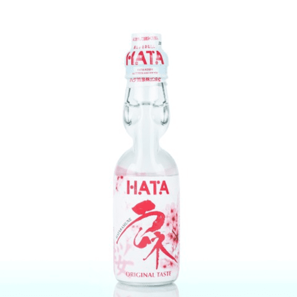 Hata-Kosen- Ramune (Glass Bottle) Sakura Design 200ml