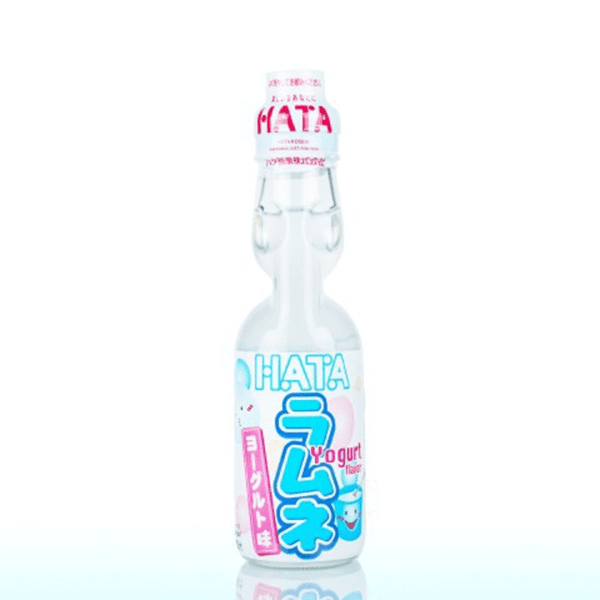 ハタ鉱泉- 瓶ラムネ ヨーグルト味 200ml