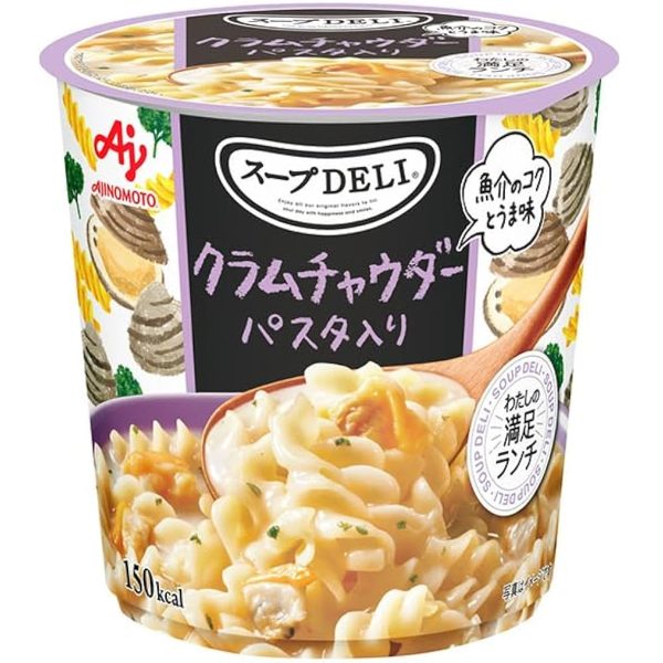 AJINOMOTO- 蛤蜊巧達濃湯杯麵