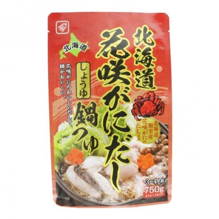 ベル食品- 北海道花咲がにしょうゆ鍋つゆ