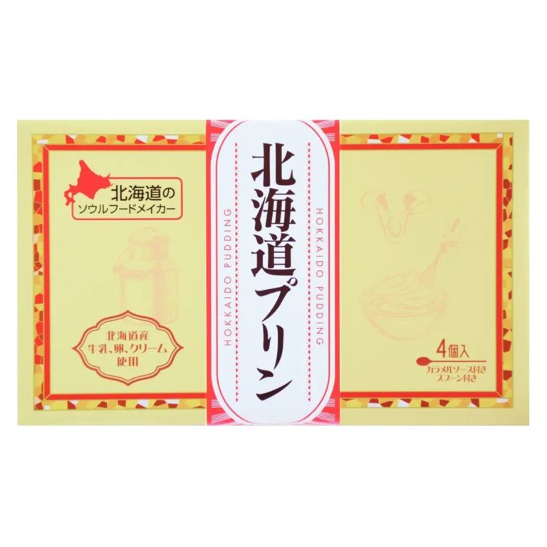 貝爾食品- 北海道布丁 4入