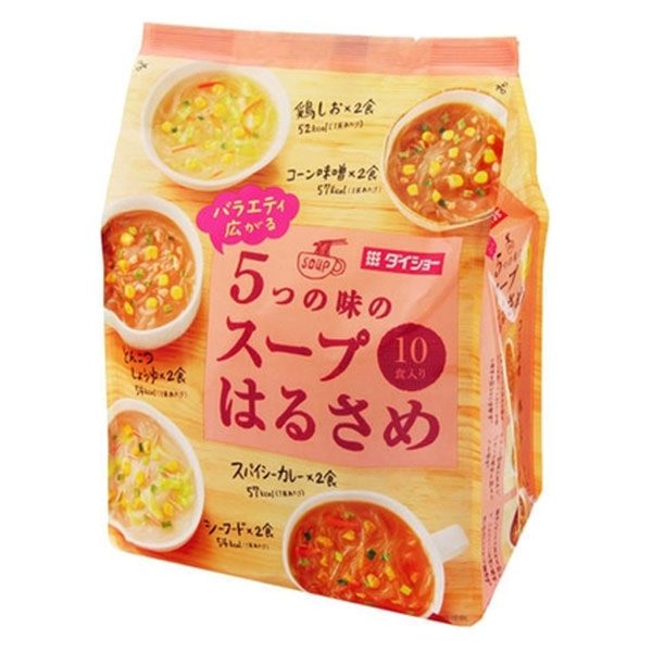 ダイショー- バラエティ広がる5つの味のスープはるさめ