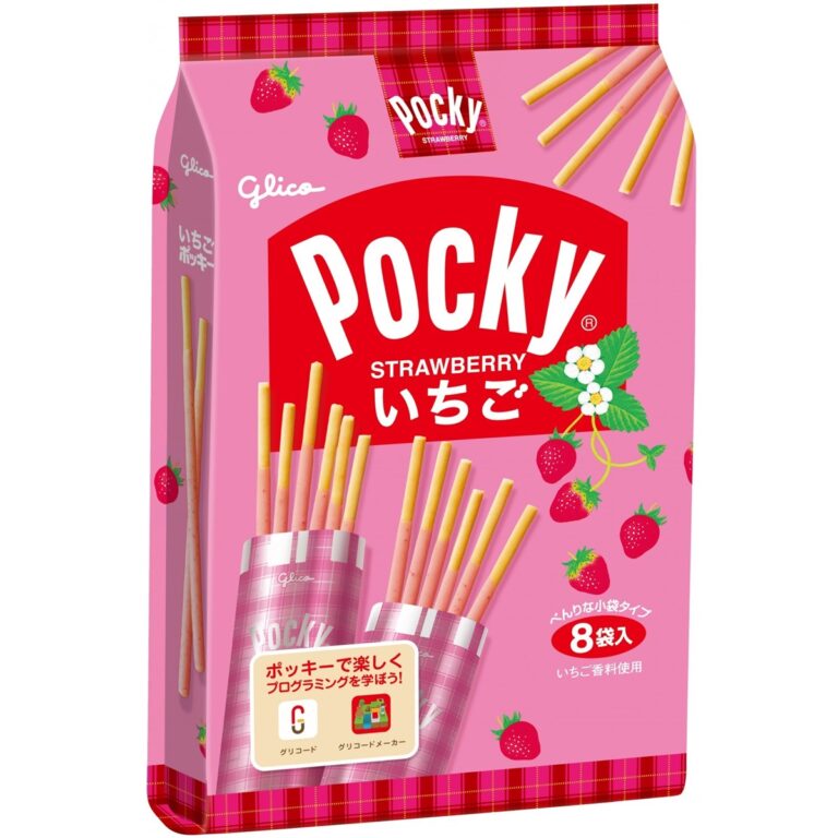 江崎グリコ- いちごポッキー 8P