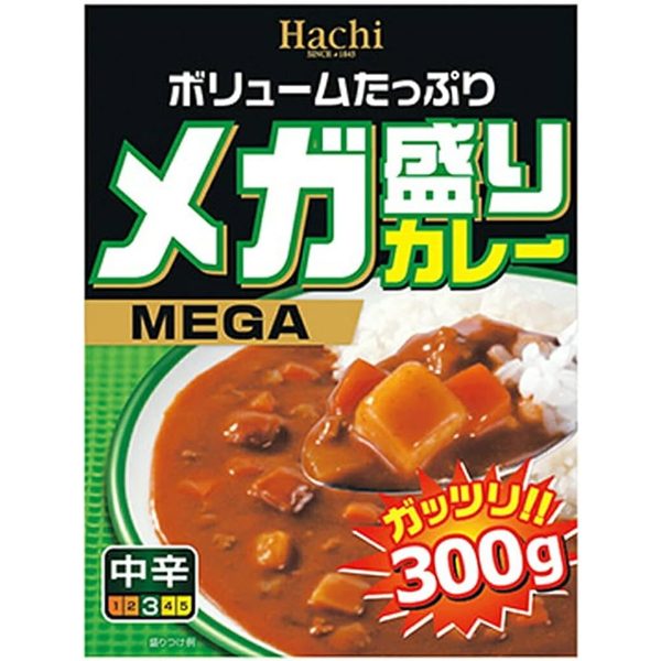 ハチ- メガ盛りカレー 中辛