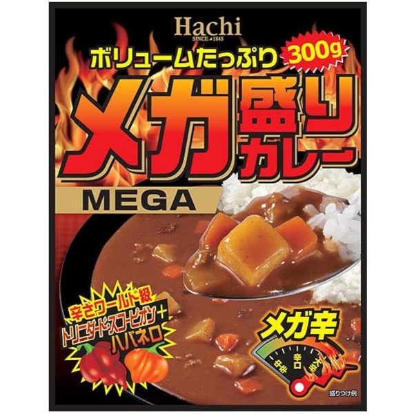 ハチ- メガ盛りカレー メガ辛