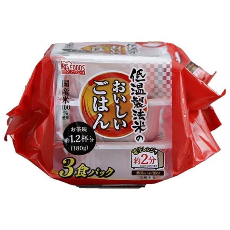 IRIS FOODS- JAPANESE RICE 180g×3