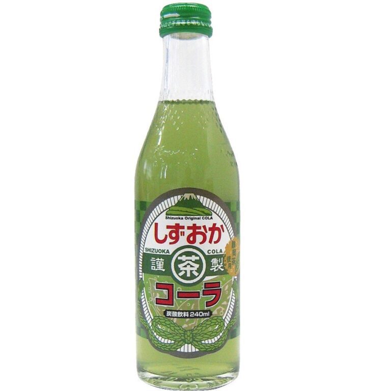 KIMURA DRINK- SHIZUOKA GREEN TEA COLA GLASS BOTTLE