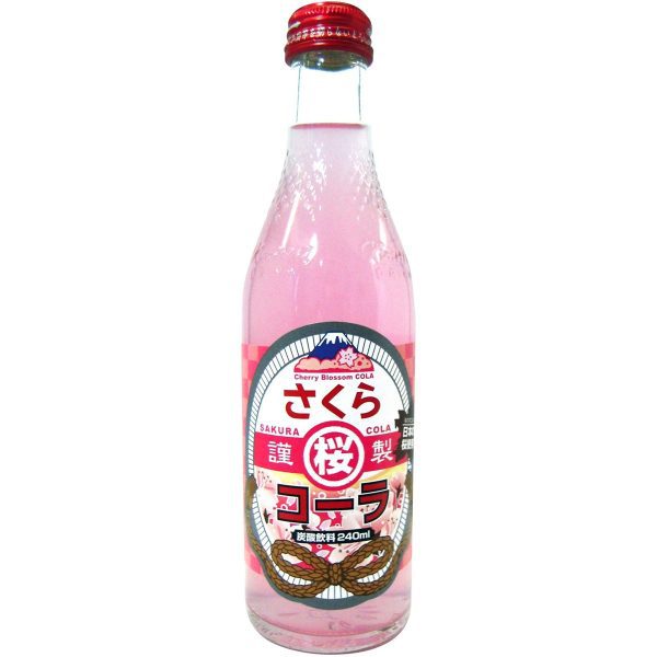 KIMURA DRINK- SAKURA COLA GLASS BOTTLE