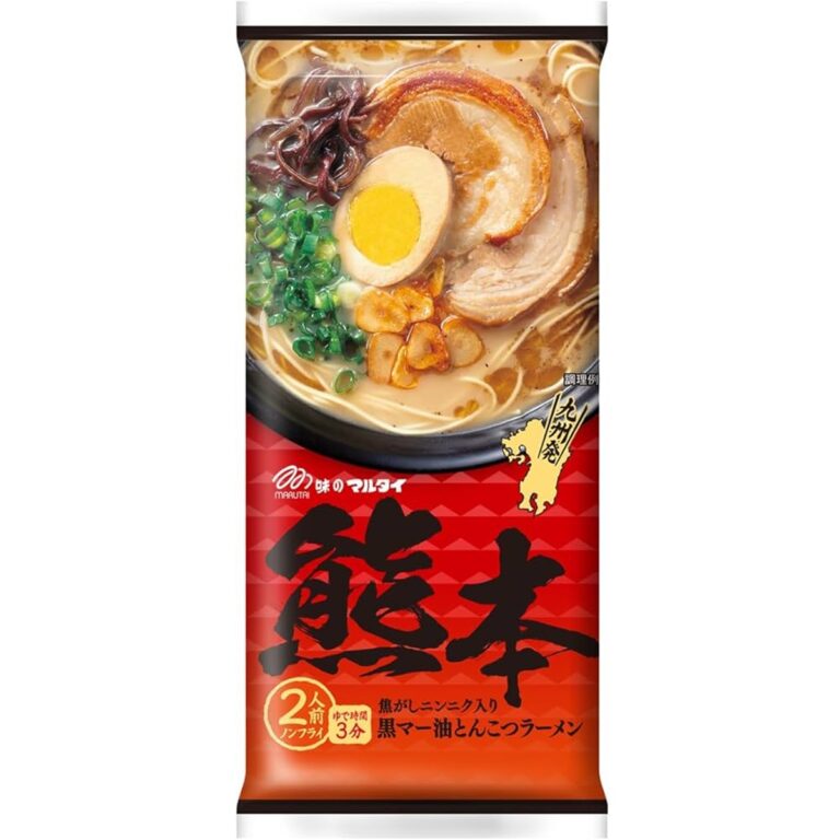 MARUTAI- 熊本黑麻油豚骨拉麵 2人份
