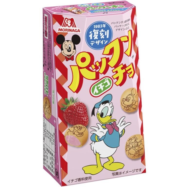 MORINAGA- PAKUNCHO DISNEY STRAWBERRY BISCUIT