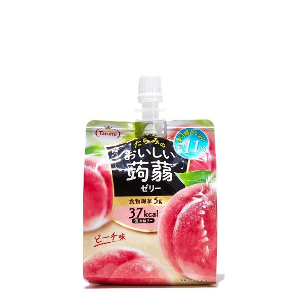 たらみ- おいしい蒟蒻ゼリー ピーチ味
