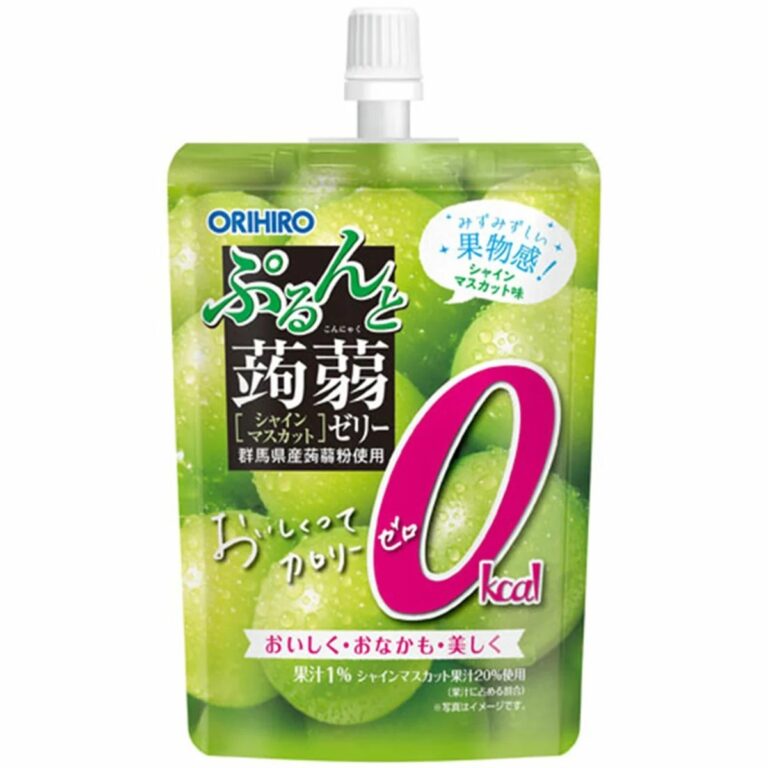 オリヒロ- ぷるんと蒟蒻ゼリースタンディング(ST)カロリーゼロ シャインマスカット 130g