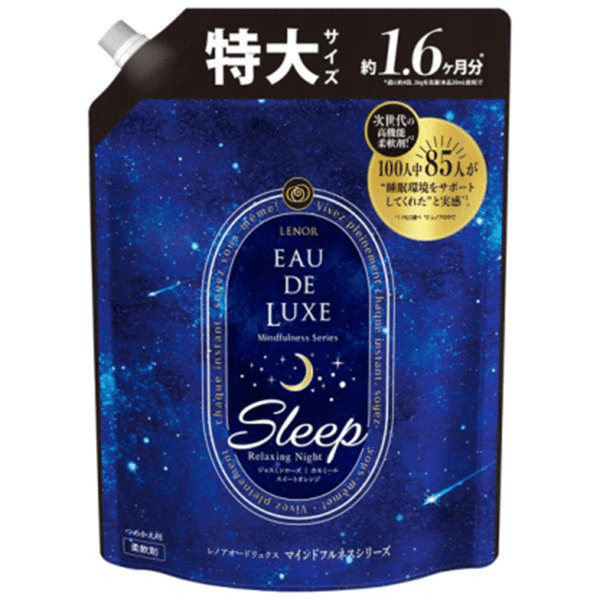 P&amp;G- レノア オードリュクス マインドフルネスシリーズ スリープ（つめかえ用特大サイズ）600ml