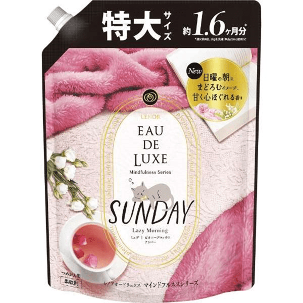 P&amp;G-  レノア オードリュクス マインドフルネスシリーズサンデー（つめかえ用特大サイズ）600ml