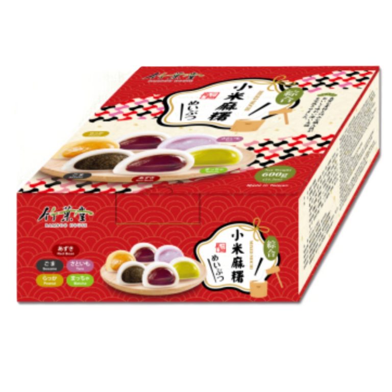 竹葉堂- 小米もち詰合せ（ギフトボックス） 600g