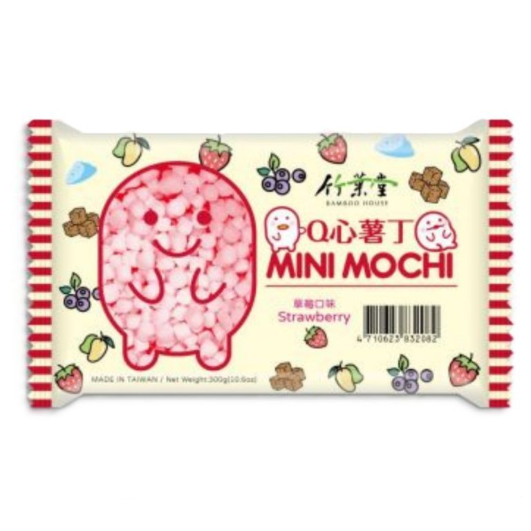 Bamboo House- Q-Texture Potato Cubes - Strawberry