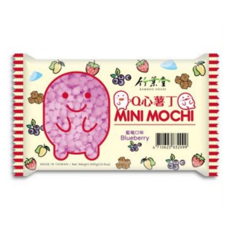 Bamboo House- Q-Texture Potato Cubes - Blueberry