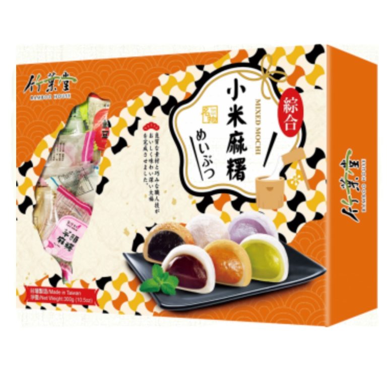 竹葉堂- 綜合小米麻糬 300g