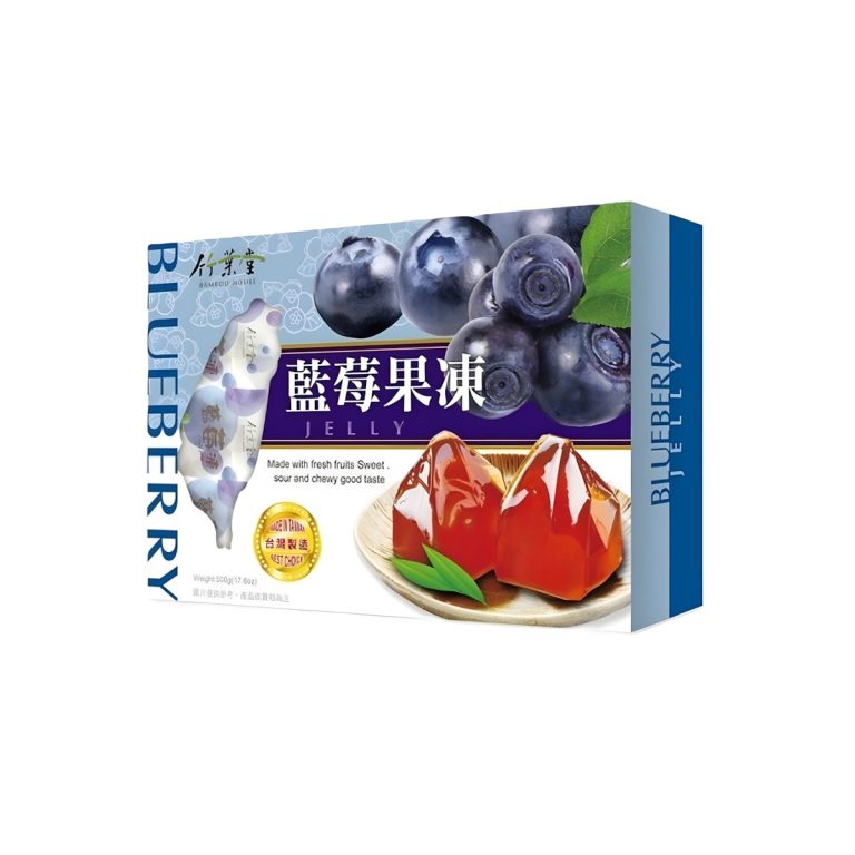 竹葉堂- ブルーベリーゼリー 500g