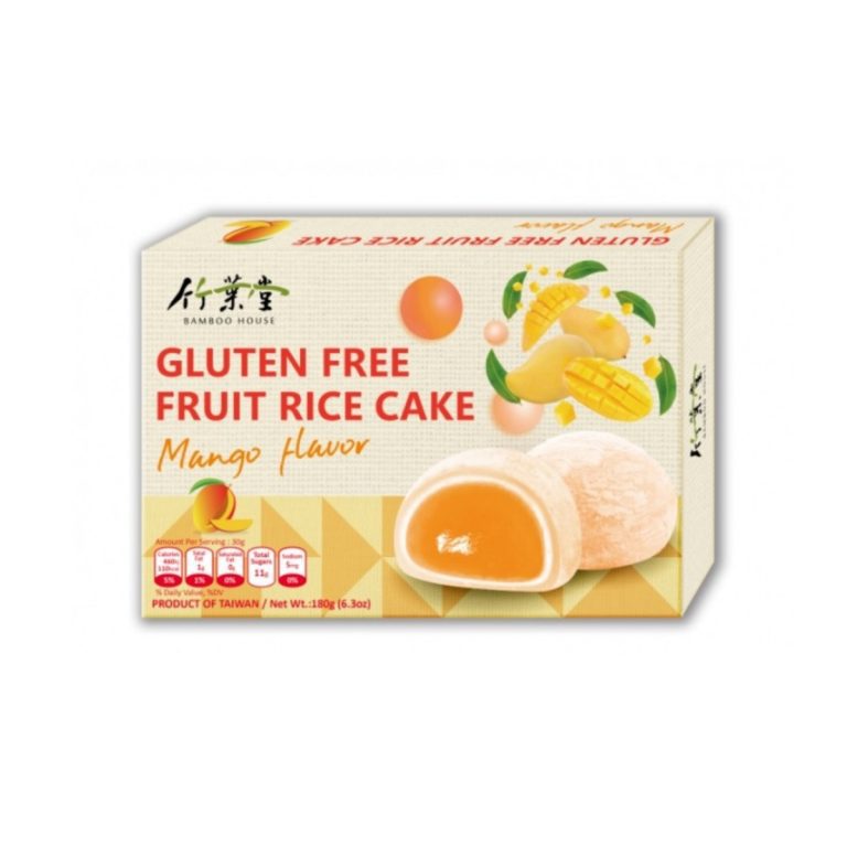 竹葉堂- 無麩質麻糬-芒果