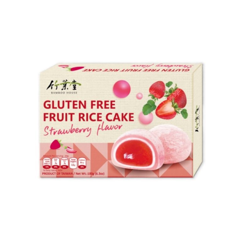 竹葉堂- 無麩質麻糬-草莓