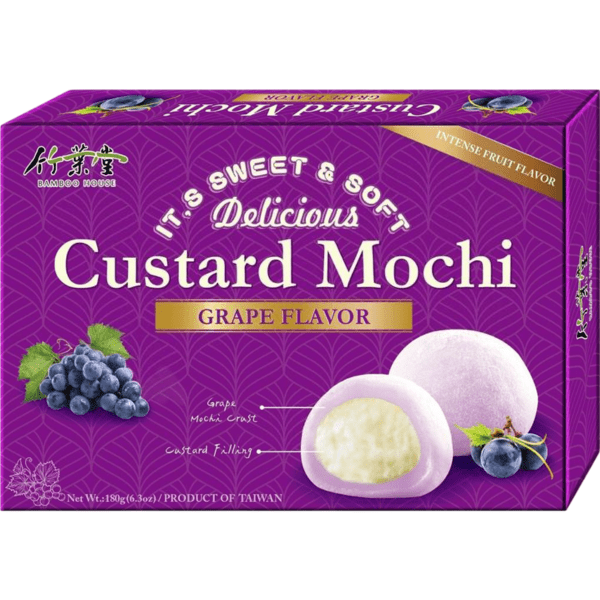 Bamboo House- Custard Mochi Grape Flavor