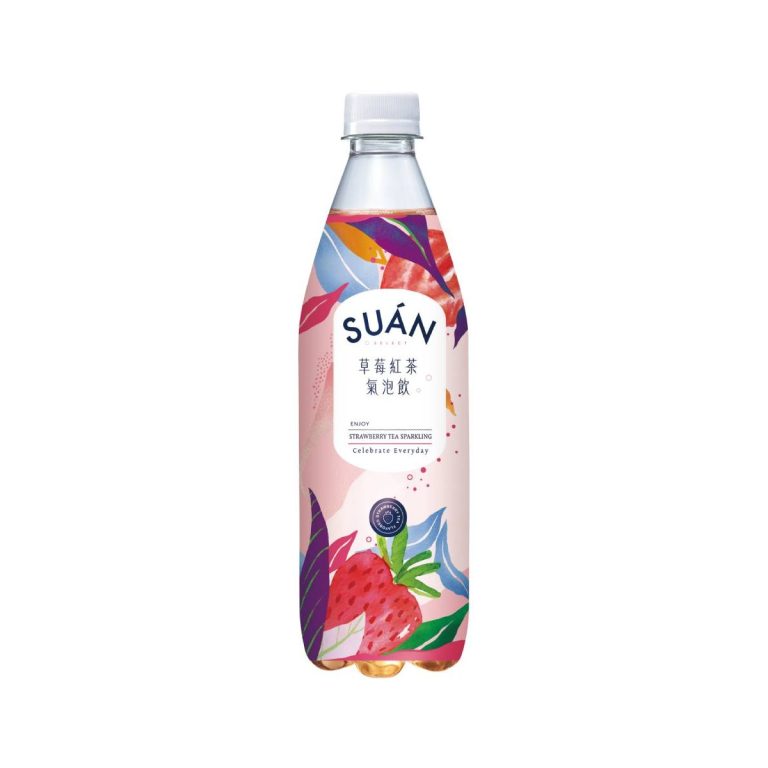 VEDAN- SUAN Sparkling Tea (Strawberry Flavor)