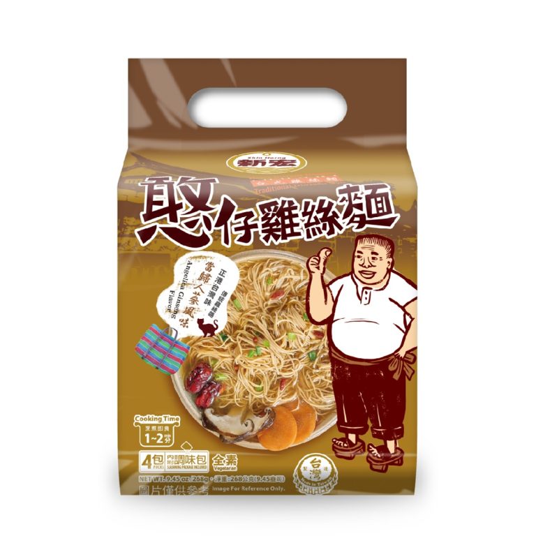 新宏- 憨仔雞絲麵-當歸人蔘風味
