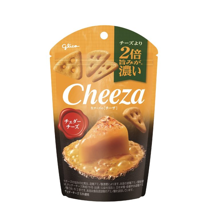 江崎グリコ- 生チーズのチーザ＜チェダーチーズ＞