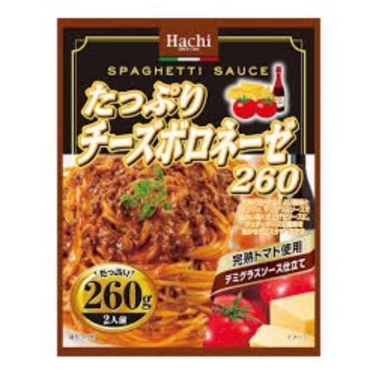 HACHI- Rich Cheese Bolognese Sauce 260g